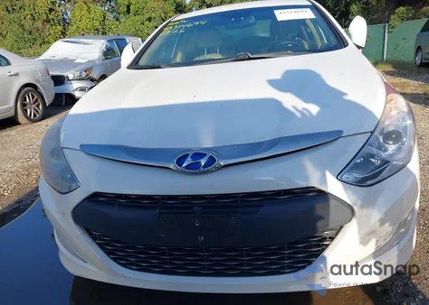 2013 Hyundai Sonata Hybrid Limited z USA, uszkodzony, nr VIN KMHEC4A47DA092256